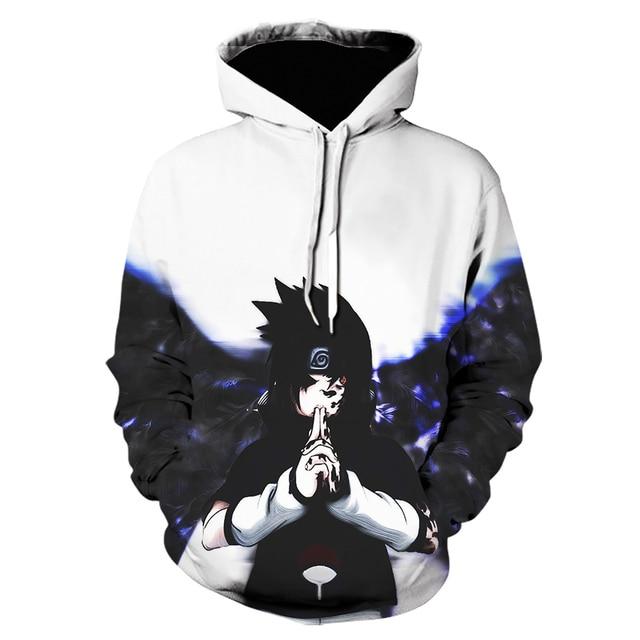 2021 зимняя толстовка с героями мультфильмов, толстовки в стиле Харадзюку, пуловер Итачи, толстовки с 3D принтом аниме, цельный повседневный пуловер, Sudaderas