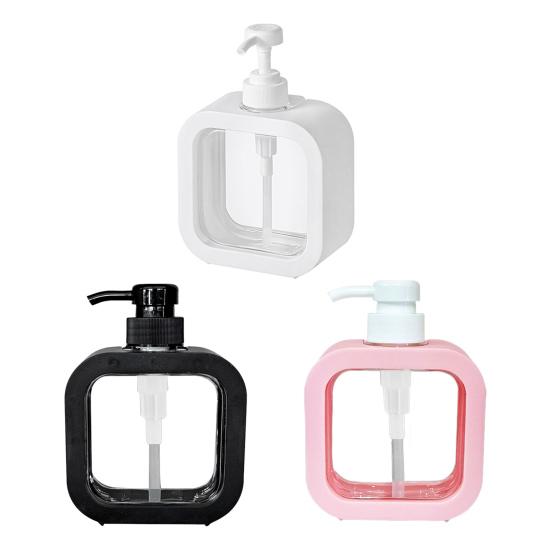 300/500 мл Диспенсер для жидкого мыла Шампунь Гель для душа Мыло для рук Контейнер для геля для душа Средство для умывания для лица Ванная комната Многоразовая пустая бутылка с помпой