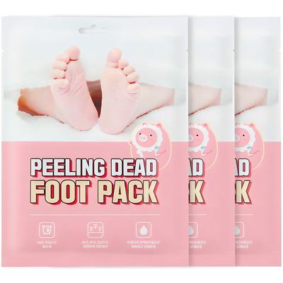 Me Factory Peeling Dead Foot Care Pack, 1 упаковка, 3 упаковки, 40 г