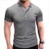 Men's Summer Work Polo Shirts Short Sleeve Workout Stretch Basic Tee Casual Slim Fit Golf T-shirts Athletic Outdoor Sports Collared Tennis Shirts Male