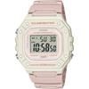 Casio Стандартные цифровые часы W-218HC-4A2V Розово-бежевые Унисекс Легкие Водонепроницаемые