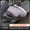 2 шт., углеродное волокно, автомобильное зеркало заднего вида, декоративная наклейка, накладка для Chevrolet Cruze 2009-2014, боковое зеркало