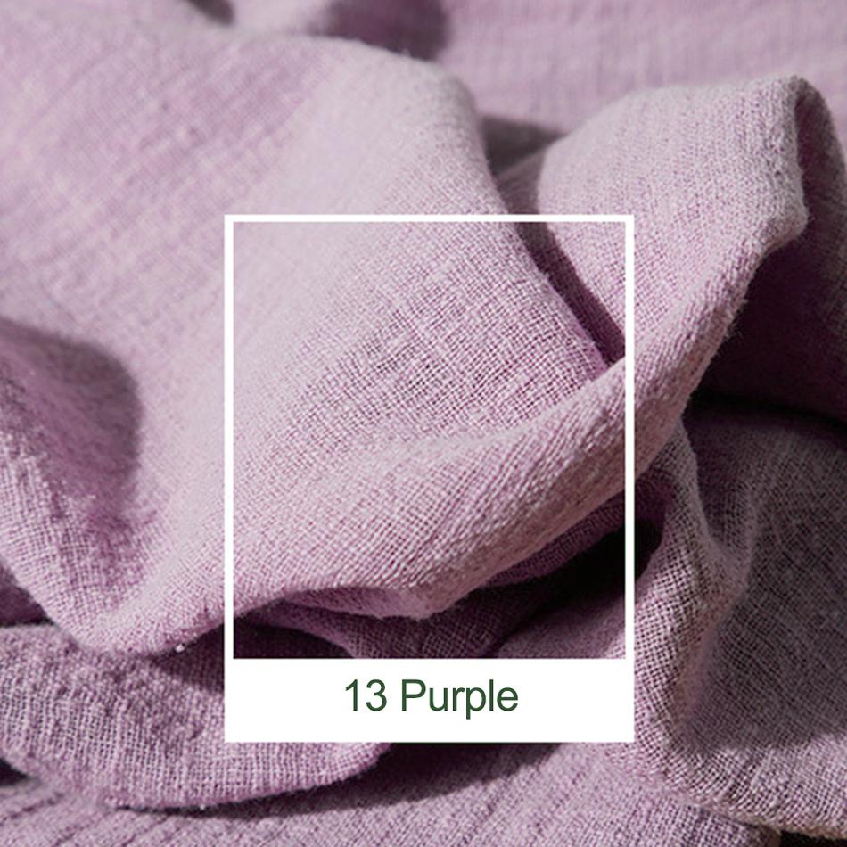 Марлевая дорожка на стол Хлопчатобумажная ткань Лен Марля Однотонная Моющаяся Может быть Сделана Вручную Для Скатерти Свадебный Декор Арка