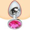 Анальная пробка Gem Анальная пробка Массаж простаты Дилататор Пробка Ювелирные изделия Стимулятор анальной дилатации Анальная пробка Секс-игрушки Игра для взрослых Анальная пробка
