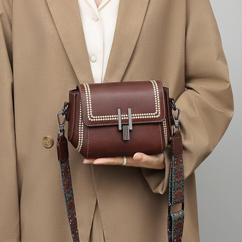 Новая сумка через плечо женская сумка из натуральной кожи высокого класса модная сумка через плечо сумка подмышкой