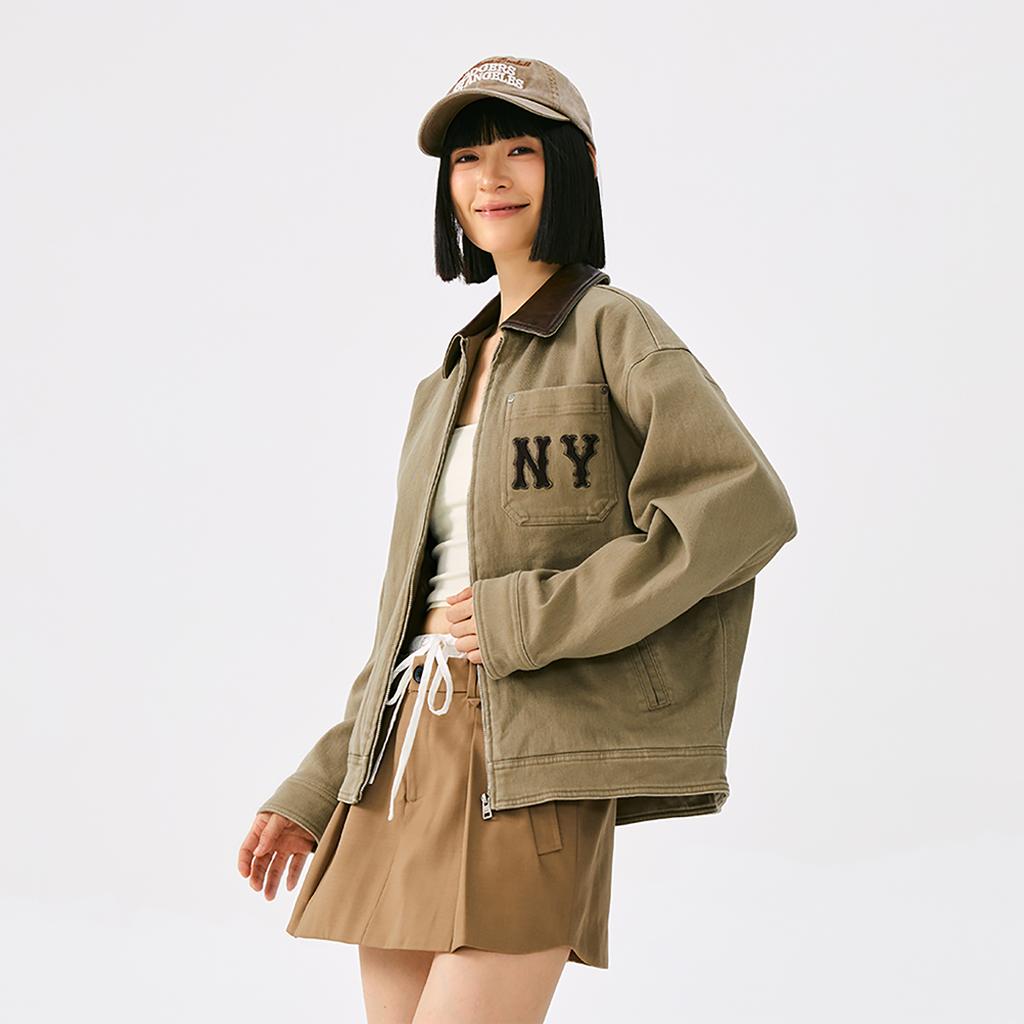 Новая бейсбольная куртка MLB New York Yankees Basic Collection 25FW Унисекс 3AJPB0154-50BGD