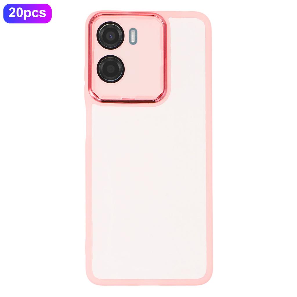 Bulk Purchasing 20Pcs For Motorola Moto G05 4G Case Electroplated Camera Frame TPU Phone Cover Precise Cutouts