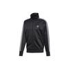 Оригинальная спортивная куртка Originals с воротником-стойкой, в стиле athleisure, повседневная, спортивная, в полоску, черная, мужская, ED7051