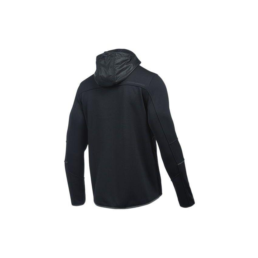 Under Armour Водонепроницаемая спортивная куртка с капюшоном Storm Swacket со светоотражающим дизайном, мужская куртка черного цвета 1280754-001