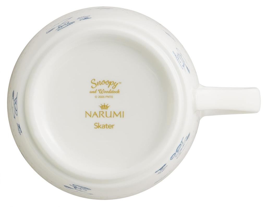 Skater Посудомоечная машина Narumi Bone Сделано в кружке Snoopy, Маленькая, 270 мл, Безопасная, Китай, Япония, Дизайн, CBMG27-A
