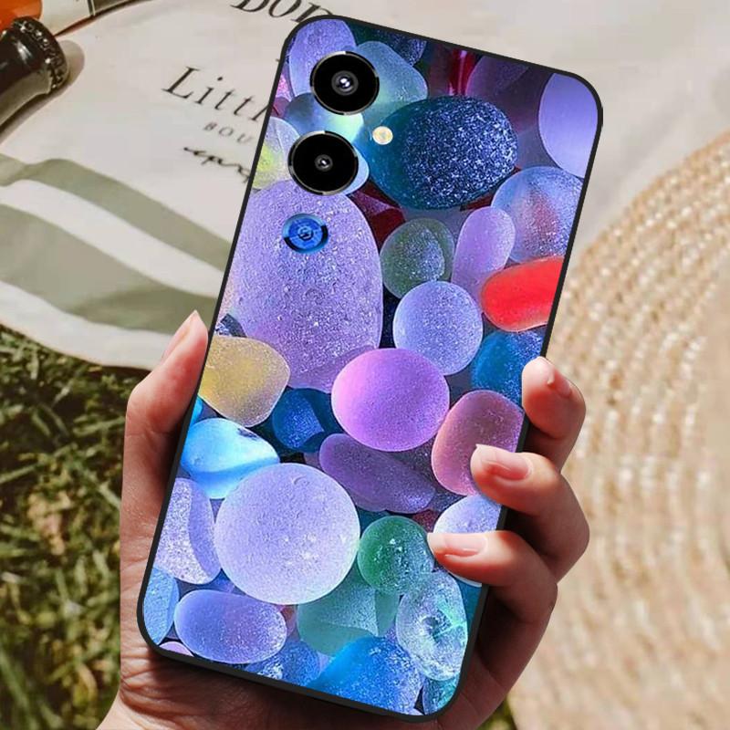 Чехол для Tecno Pova 4 Pro Крутой Расписной Силиконовый ТПУ Мягкий Чехол для Tecno Pova4 Pro Чехлы Pova 4Pro Черные Защитные Оболочки для Телефона
