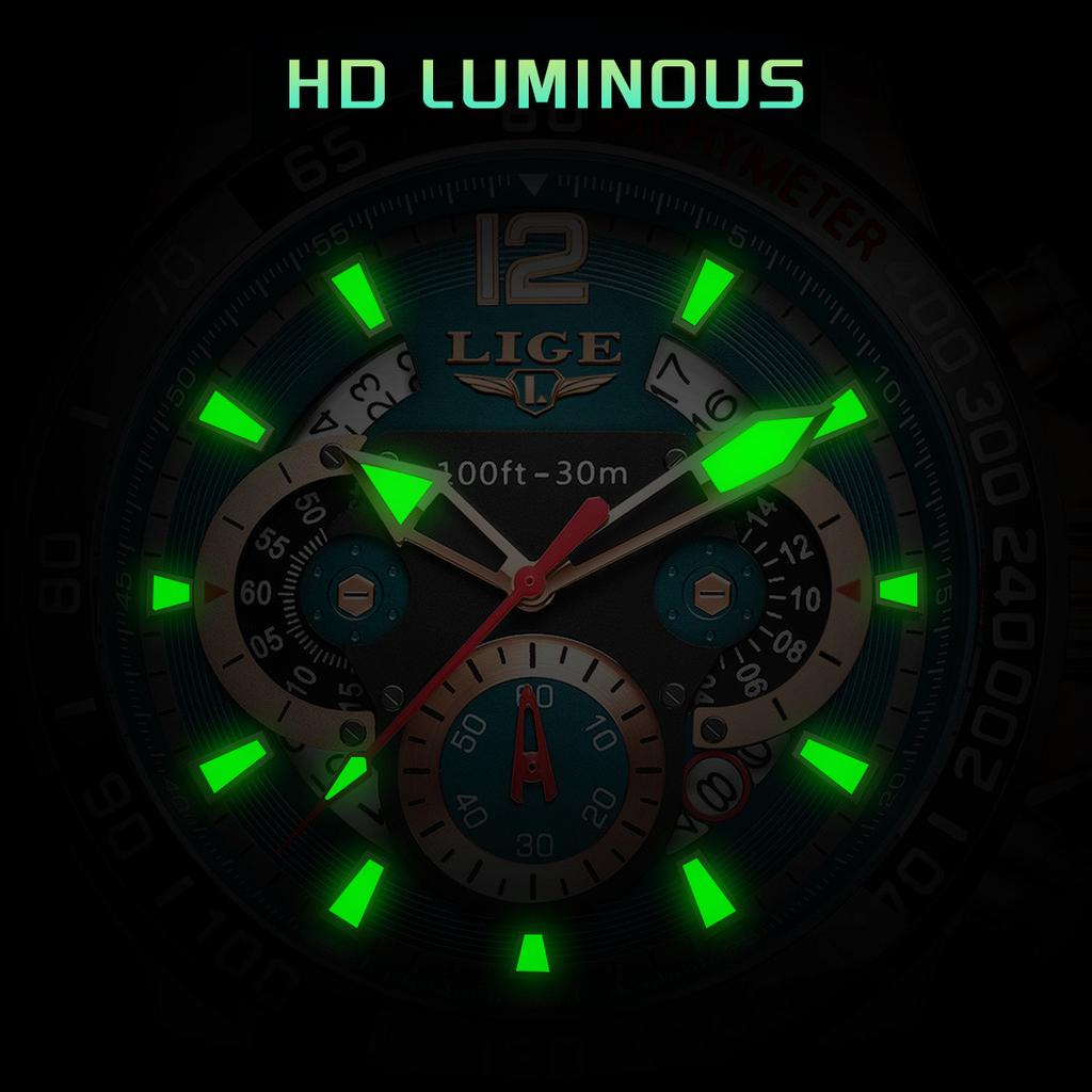 FOXBOX Military Watch Waterproof Luminous Soft Silicone Mens Quartz Wristwatches Fashion Chronograph Calendar Sport Man Watch