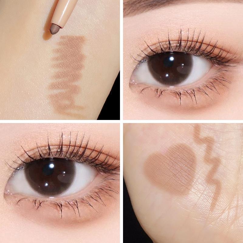 Eyeliner Pearlescent Matt Lying Silkworm Pencil Long-Lasting Waterproof Oil-Proof Non-Smudging Eyeliners Gel Pencil Eye Makeup