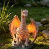Solar Powered Solar Garden Light Dragon Shape Solar Stake Light Dragon Garden Light  Pathway Decor
