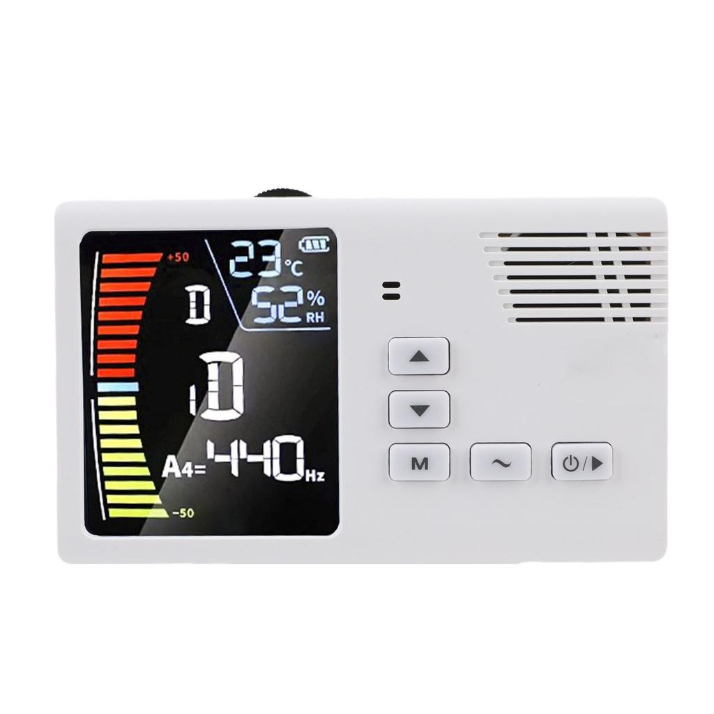 Метроном Тюнер Перезаряжаемый Светодиодный Дисплей 3 в 1 Цифровой Тюнер Генератор Тона для Гучжэн Гуцинь Эрху Пипа Белый