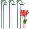 Holder Convenient Plastic Coated Iron Green Gardening Tools Plant Support Durable Creative 40 Cm For Garden Balcony Plant Small