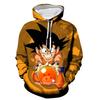 Аниме Худи Dragon Ball Z Сын Гоку с принтом Осенние Повседневные Толстовки Модный Пуловер с капюшоном Унисекс Топы Хип-Хоп Уличная одежда
