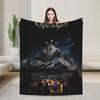 Soft Blanket Travel Office Velaris City of Starlight  Bedding Throws  Flannel Bedspread For Living Room Funny Sofa Bed Cover