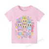 Baby Short Sleeve Summer Tees Colorful Number T-Shirt Cartoons Birthday Cotton Tops O-neck Clotheing T Shirt Kids Clothes
