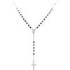 Collier - AMEN - CROBG4 - Argent 925 - Cristal - Gris