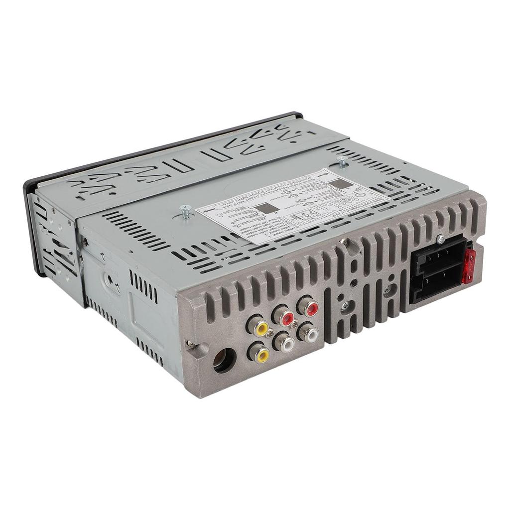 Single Din Car Radio with CD Car Stereo with USB AUX Single Din Car Radio for Trucks Player, CD/DVD Player, Port, Hands-Free Calling, Input,