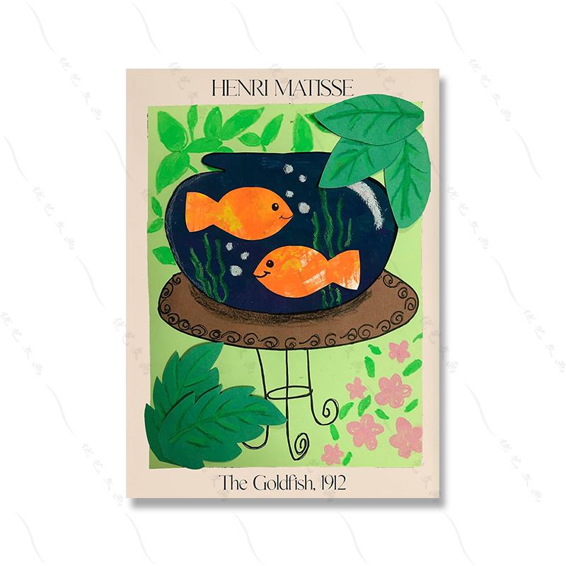 Матисс Плакат Печать Настенная Художественная Выставка Галерея Живопись Домашний Декор Ретро Абстракция Элегантная Картина Маслом Комната Девушка Смешной Холст