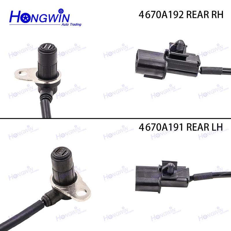 Front Rear LH RH ABS Wheel Speed Sensor For Mitsubishi Pajero IV 4th V87 V88 V93 2006-2016 4670A189 4670A190 4670A191 4670A192