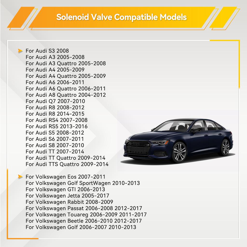 Purge Control N80 Vapor Canister N80 Purge Valve 0280142431 06E906517A For A4 A3 A6 A8 2.0 TFSI VW Mk5 Mk6 Golf GTI Jetta Passat