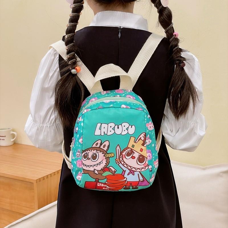 Adorable Cartoon Kids Backpack For Boys And Girls Lightweight Nylon Design Perfect For Preschool