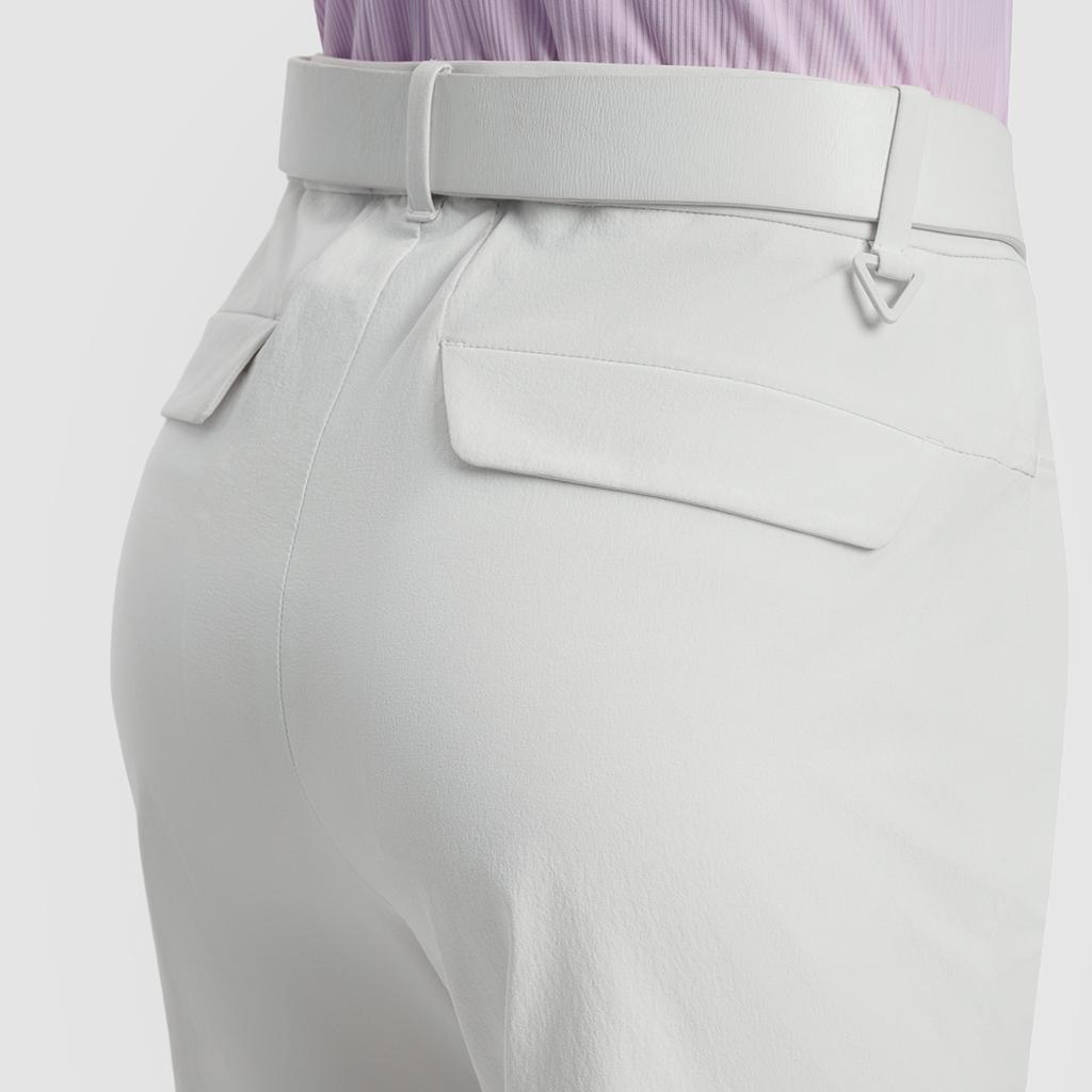 Fila Серия Гольф Простые Повседневные Универсальные Дышащие Удобные Прямого Кроя Трикотажные Спортивные Брюки Женские брюки A11W535813F-IV