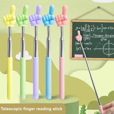 Телескопическая указка для учителей, выдвижная указательная палочка, ручная направляющая палочка для школы, офиса, класса, презентационных учебных принадлежностей