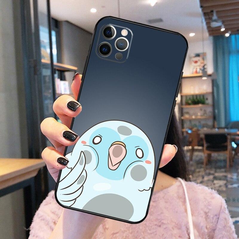 Чехол для телефона Chubby Cockatiels Parrotlets для iPhone 14 Pro Max XS X XR, чехол для iPhone 13 12 Mini 11 Pro Max 7 8 Plus