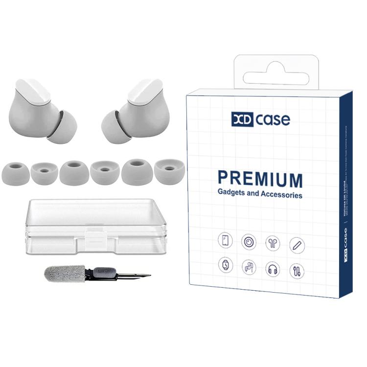 XDcase 3 Pairs Replacement Silicone Ear Tips Kit, S/M/L Size