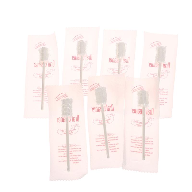 30 шт./кор. детский очиститель языка одноразовая марлевая зубная щетка бумажный стержень очиститель полости рта щетка для новорожденных уход за полостью рта палочка уход за зубами