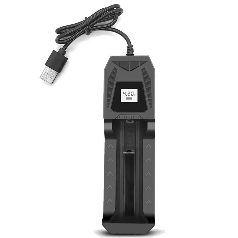 Intelligent LCD Lithium Battery Charger Fast Charging Battery Adapter Battery Charging Base