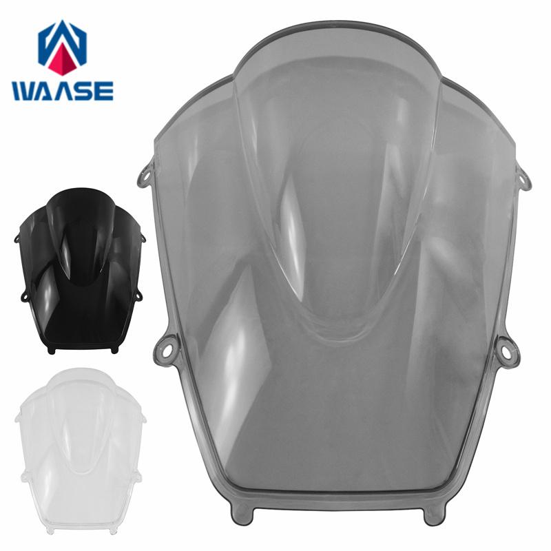 waase For Honda CBR600RR CBR 600 RR 2024 2025 Windscreen Windshield Wind Deflector Shield Visor Glass Spoiler