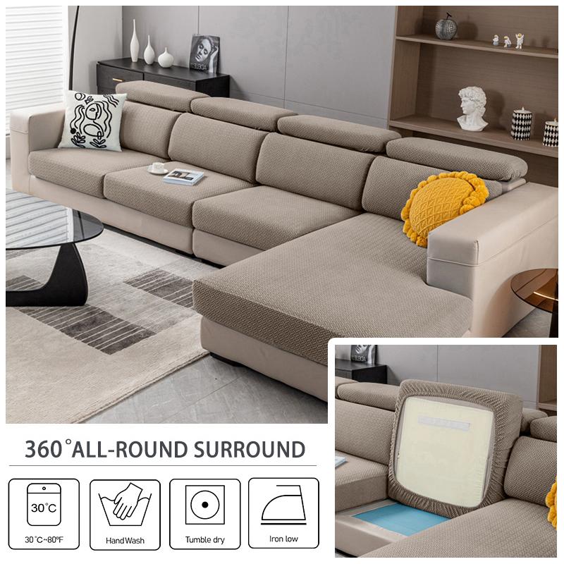 1 шт. жаккардовый чехол для дивана с твиловым узором, эластичные чехлы для диванов, защитная мебель для спальни, офиса, гостиной, домашнего декора