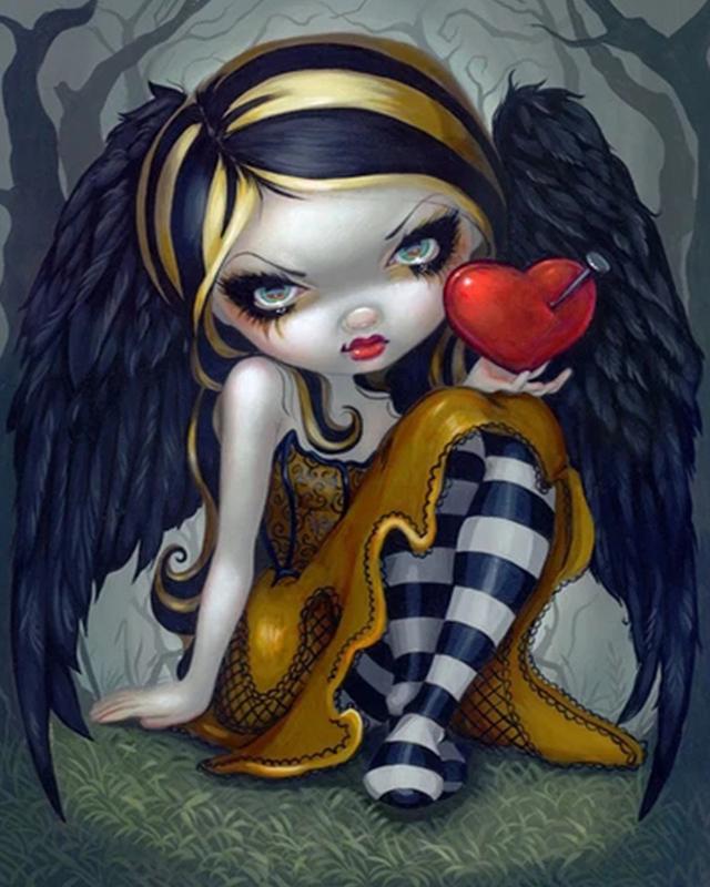 Алмазная картина, полная круглая квадратная эльфы и ангелы, 5D DIY Алмазная вышивка, распродажа, фантазийная мозаика, домашний декор