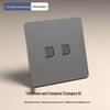 Умный Bluetooth электрический выключатель: Подключается к приложению Mijia, поддерживает голосовое управление, дистанционное управление и интегрируется с розеткой.