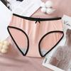 5 PCS Women Underpants Trendy Close Fit Simple Underpants Stretchy Moisture-wicking Briefs Panties for Sleeping