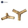 Copper Y-Type Barb Hose Connector
