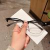 Fashionable and Handsome Men's Business Retro Eyebrow Glasses Frame Can Be Equipped with Myopia Glasses Frame.