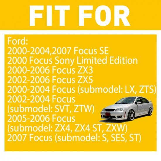 Комплект для ремонта дверной ручки для 00-07 02 Ford Focus Передняя сторона водителя LH Внешняя EXV