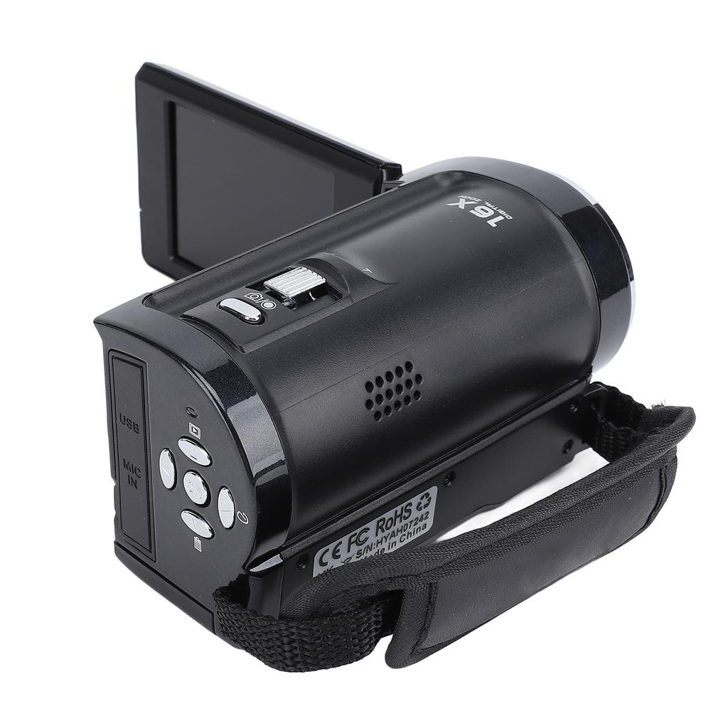 2.7K видеокамера 50MP 2.8 дюймов экран 270 градусов поворот 16X цифровой зум цифровой