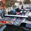 Упаковка из 2 шт. Автомобильный багажник на крышу для лыж и сноуборда Перевозчик на крышу автомобиля Багажник на крышу для лыж Перевозчик на крышу для сноуборда Алюминиевый сплав Багажник на крышу для лыж