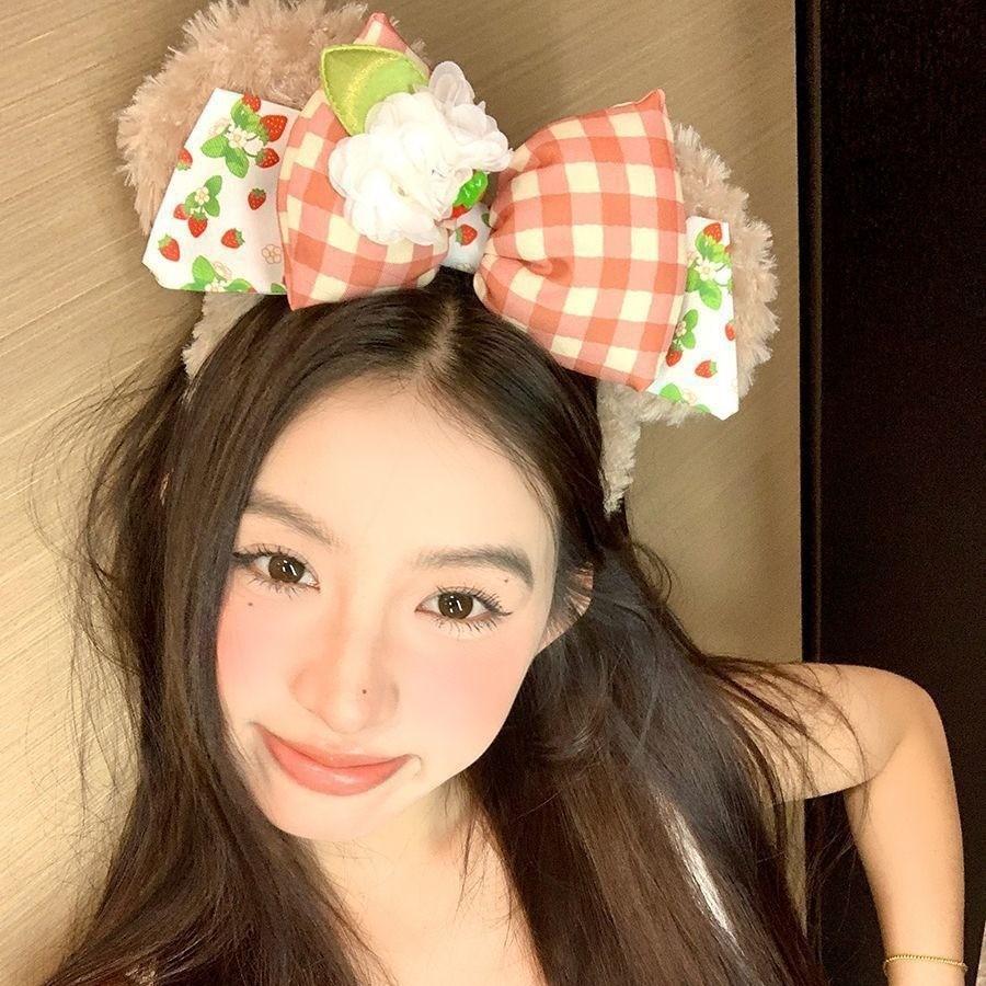 Милая повязка на голову Tamiflu, универсальная повязка на голову для мытья лица для детей и взрослых, фото, современные аксессуары для волос, женская заколка для волос, головной убор