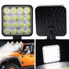 Online Car Accessories Square Bright LED Spotlight Work Light SUV Truck Driving Fog Lamp