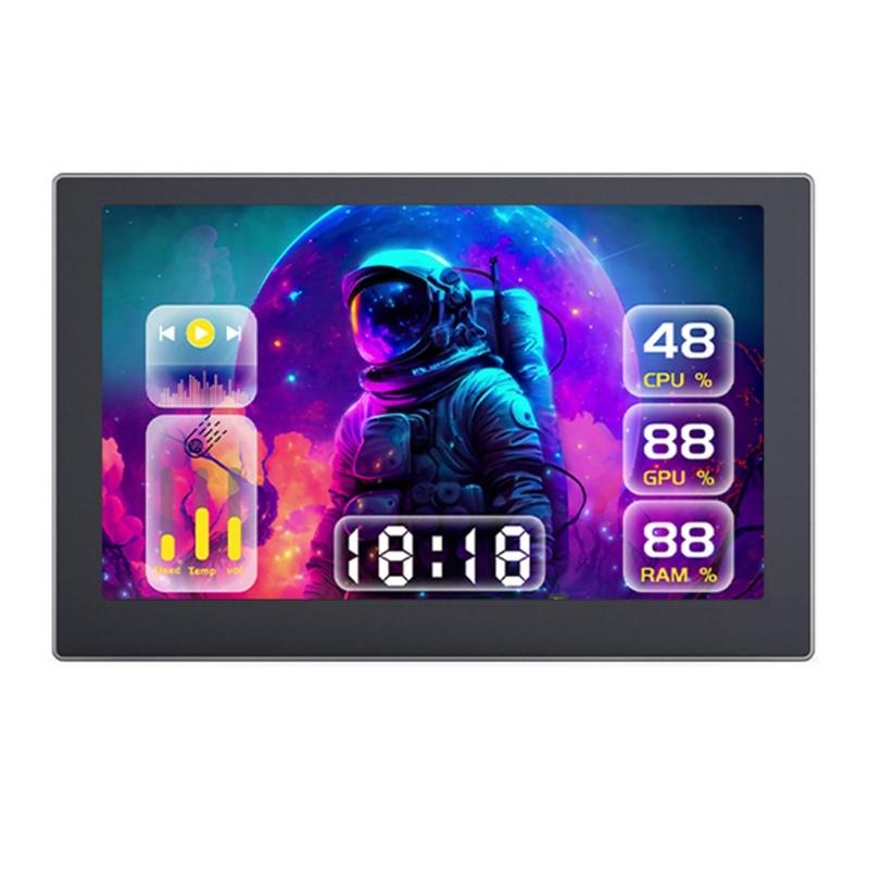 5-дюймовый IPS Type C вторичный экран компьютерные ЖК-мониторы динамика отображения поддержка вертикального экрана 800x480