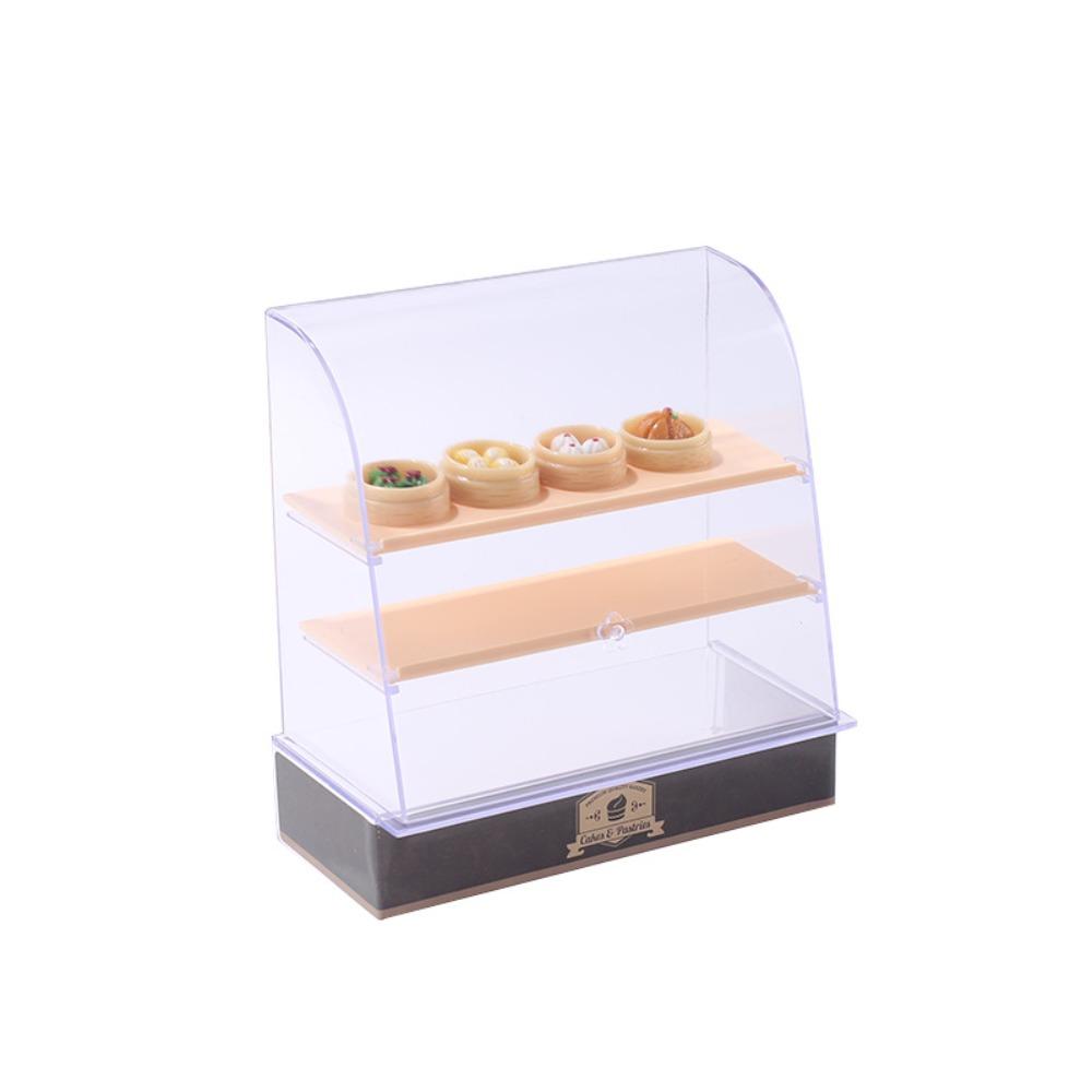 1:12 Scale Miniature Bakery Case Model Mini Food  Bread Stand Dollhouse Cake Case  DIY Accessories