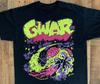 Винтажная мужская футболка GWAR с принтом концертного тура Черная Хлопок Унисекс Все размеры VN864 Унисекс Футболка